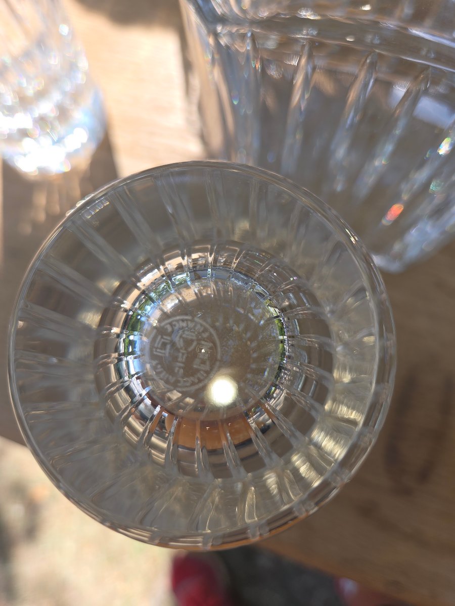 Service a whisky en cristal de Baccarat modèle Harmonie -photo-2