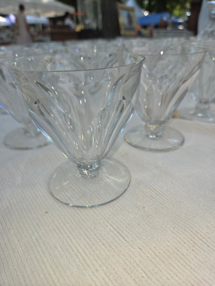 Baccarat Crystal Glass Set, Taleran Model -photo-4
