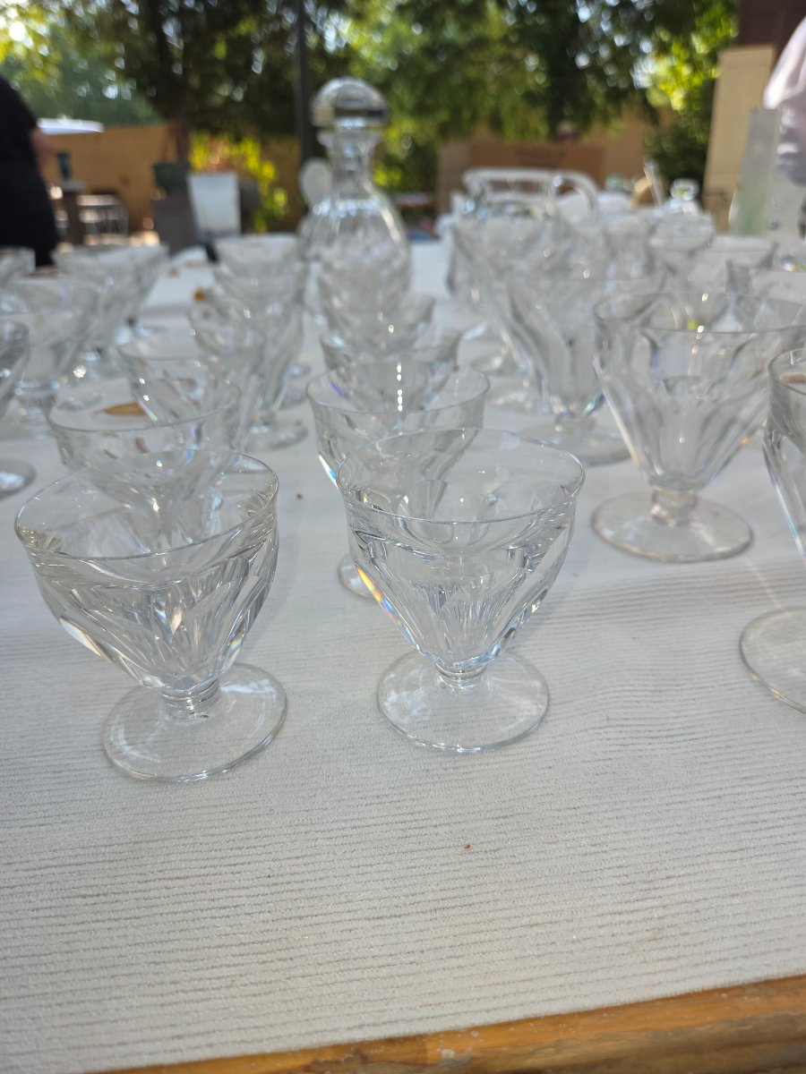 Baccarat Crystal Glass Set, Taleran Model -photo-6