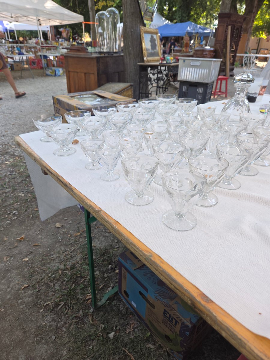Baccarat Crystal Glass Set, Taleran Model -photo-2