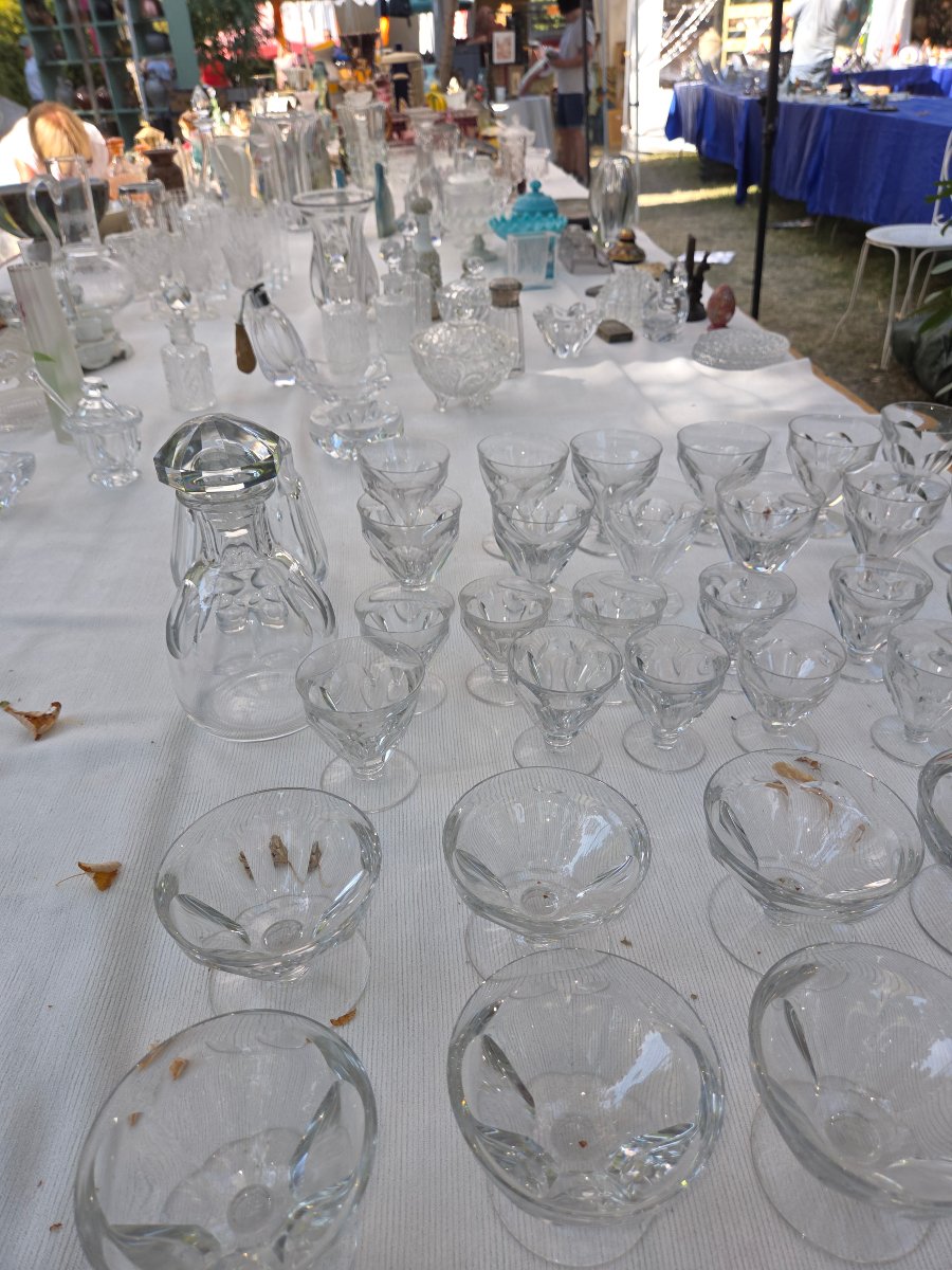 Baccarat Crystal Glass Set, Taleran Model -photo-3
