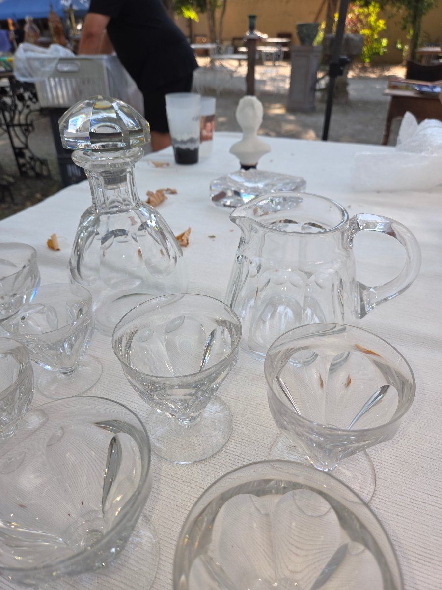 Baccarat Crystal Glass Set, Taleran Model -photo-4