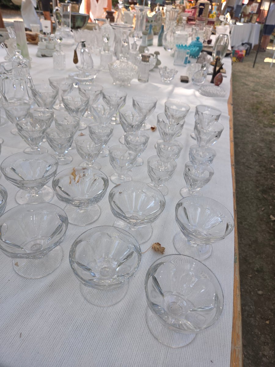 Baccarat Crystal Glass Set, Taleran Model -photo-5