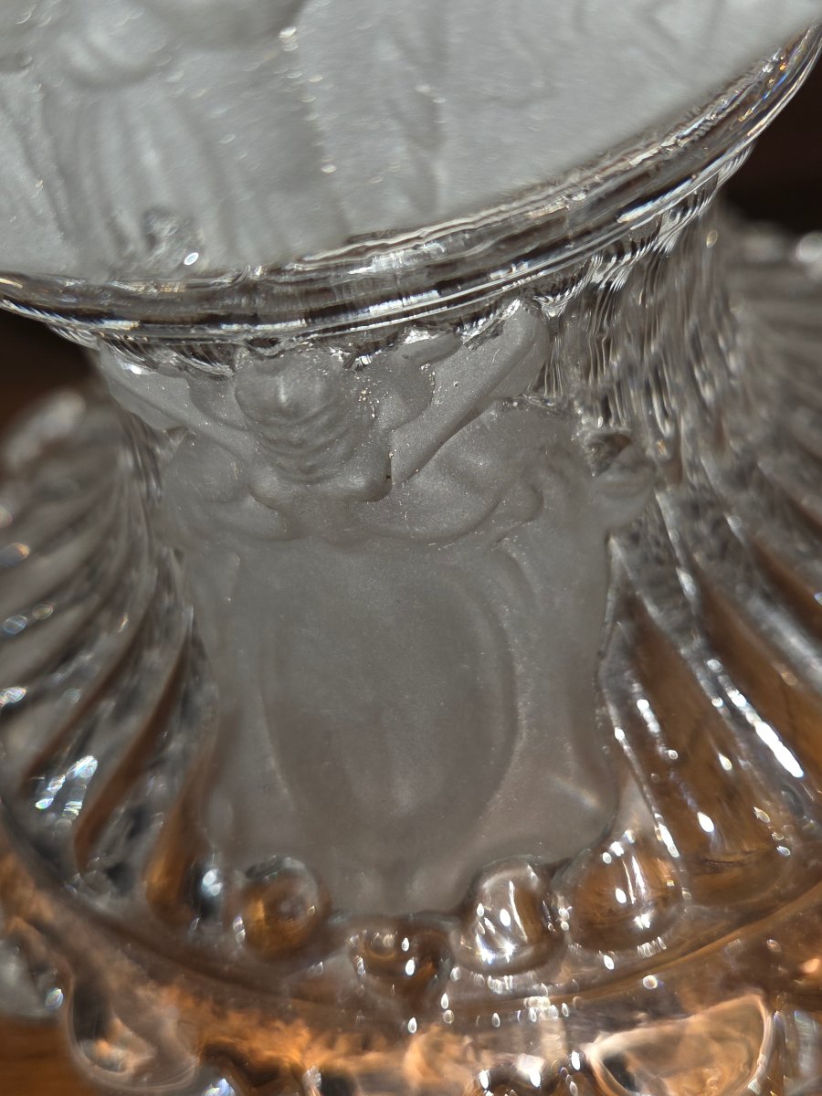Buste de Pie IX par Baccarat fin du 19eme -photo-1