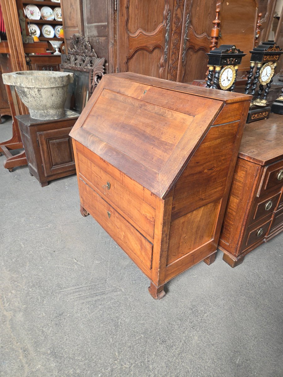 Commode dos d'âne en merisier d'époque restauration -photo-5