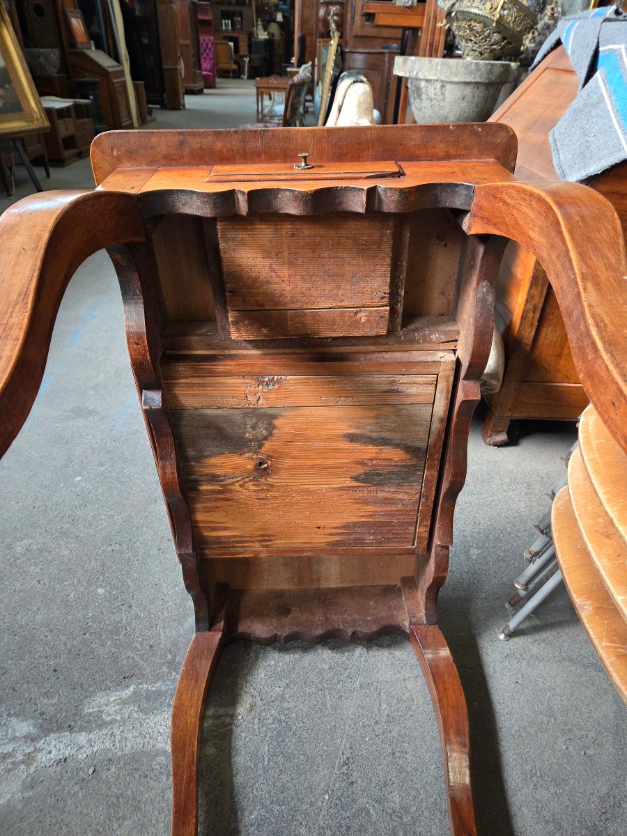 18th-century Louis XV Walnut Desk -photo-7