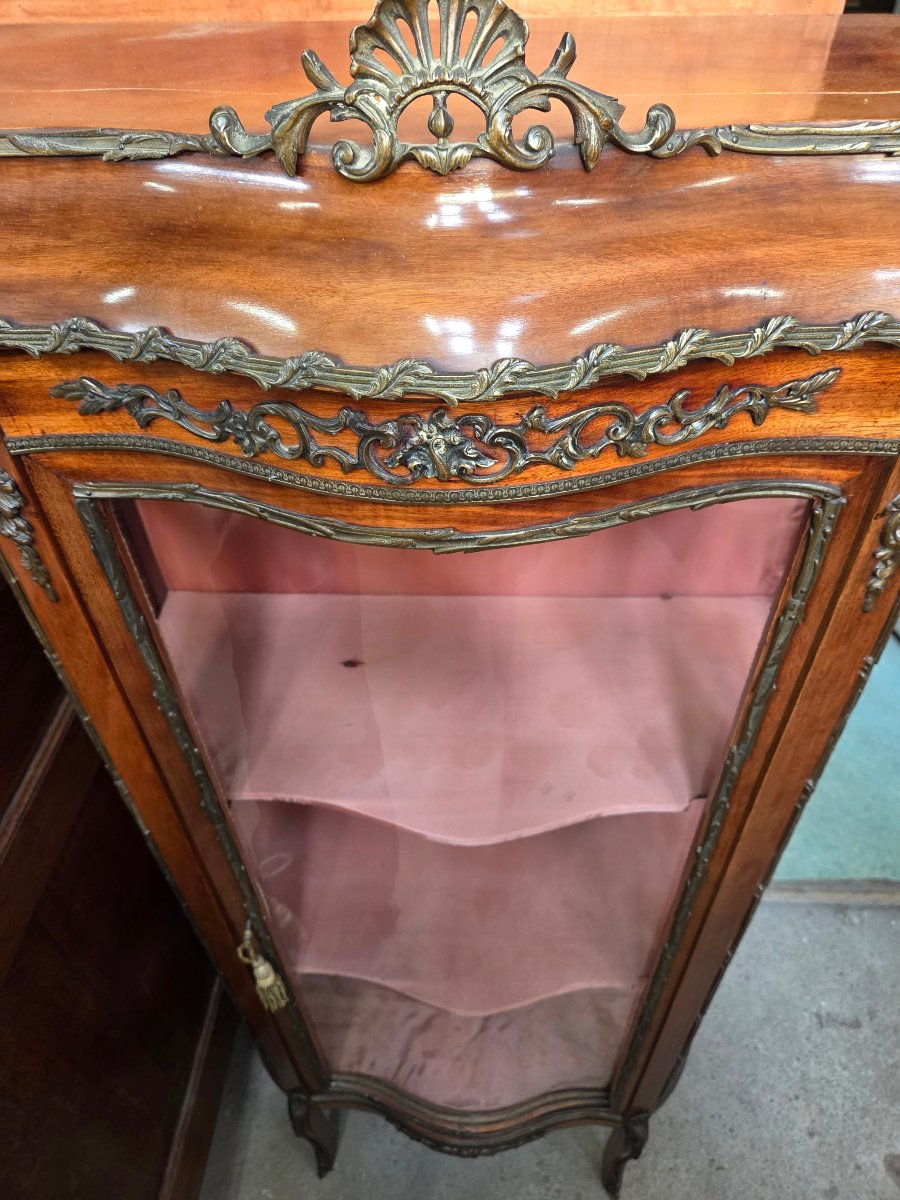 Louis XV-style Display Cabinet From The Late 19th Century -photo-3