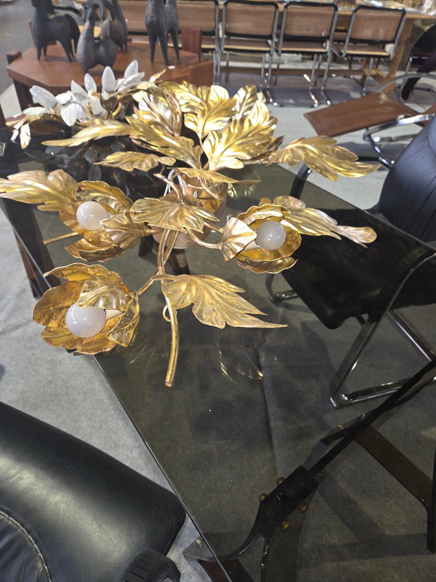 Chandelier By German Designer Hans Kögl (hollywood Regency Style, 1970s)
