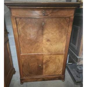 Restoration Secretary In Walnut With Wood Top