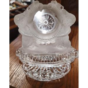 Baccarat Pocket Watch Holder In Crystal 