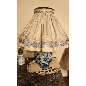 Large Delft Lamp From The 1950s