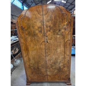 Ardeco Walnut Veneer Cabinet