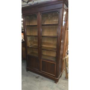 Bibliothèque restauration en palissandre 