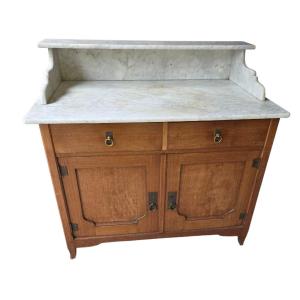 Meuble de toilette en fruitier debut 1900