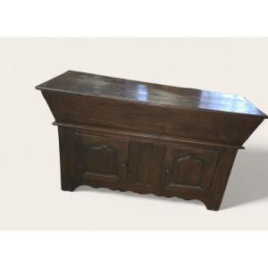 Late 18th-century Lorraine Oak Kneading Trough Buffet 