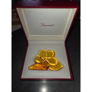 Trèfle en cristal de Baccarat 