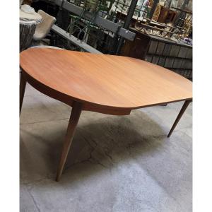 Scandinavian Teak Dining Table From The Late 60s