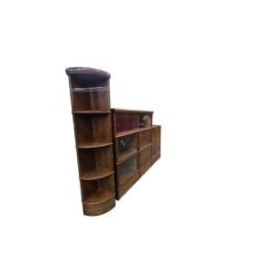 Ensemble de meubles modulable M.D en noyer