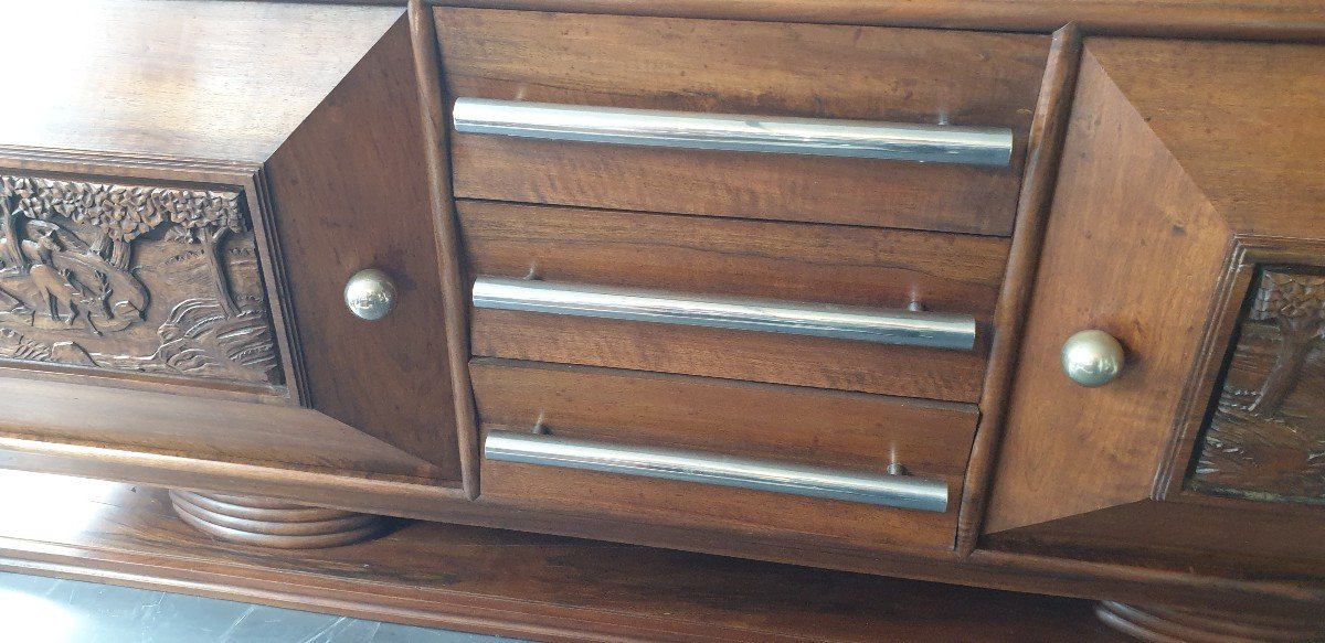 Buffet  Enfilade  Dans Le Gout De  Charles Dubouyt 1940-photo-2