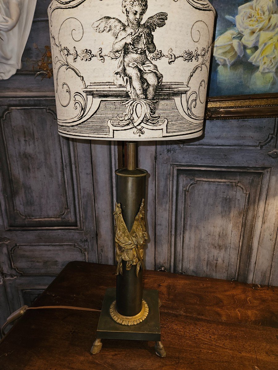 Empire Bronze Lamp-photo-4