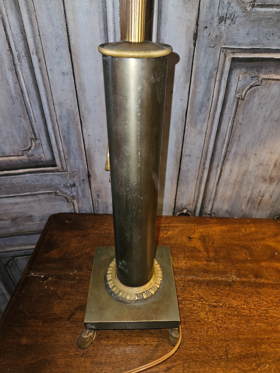 Lampe en bronze Empire-photo-3