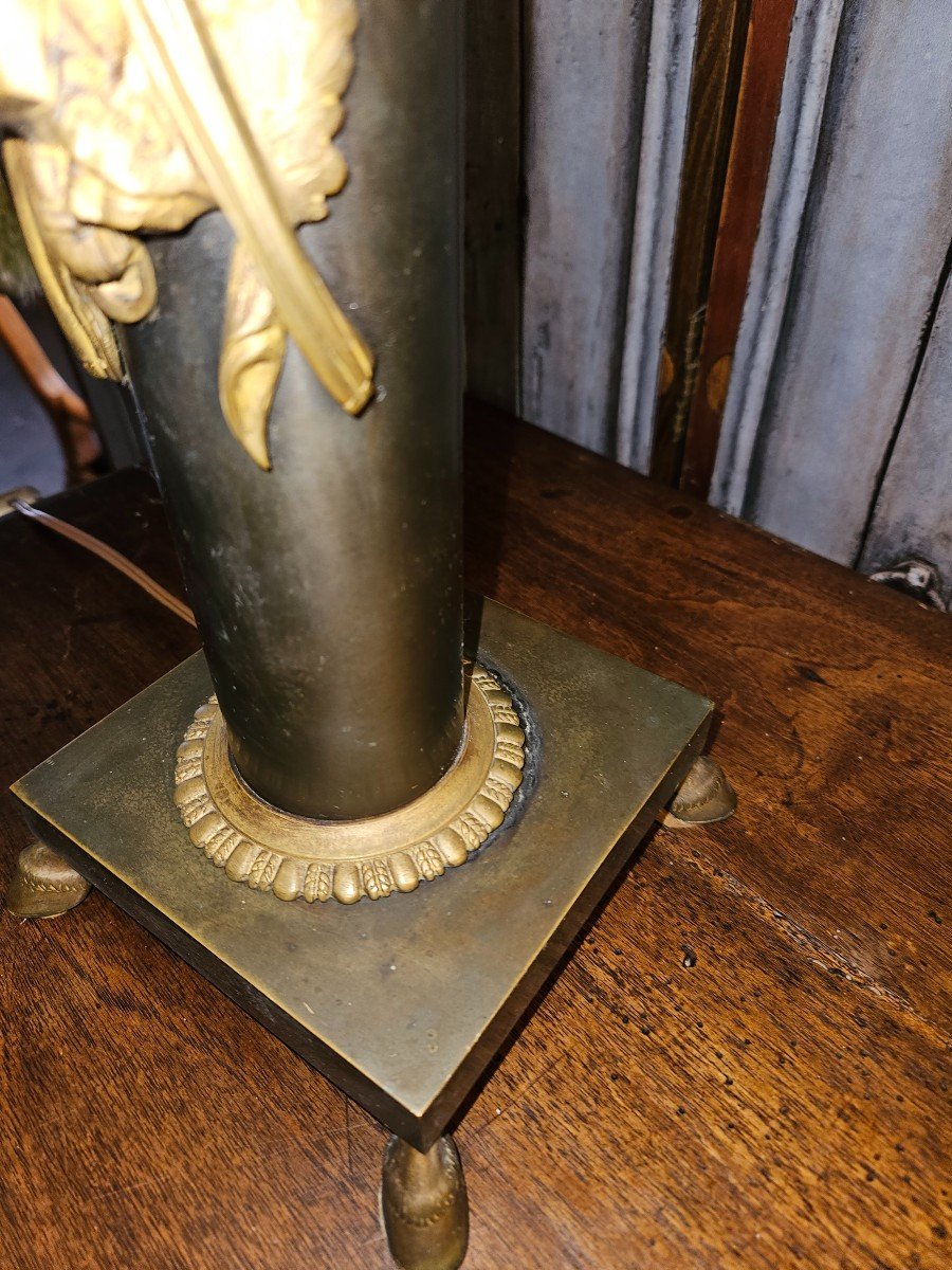 Empire Bronze Lamp-photo-5