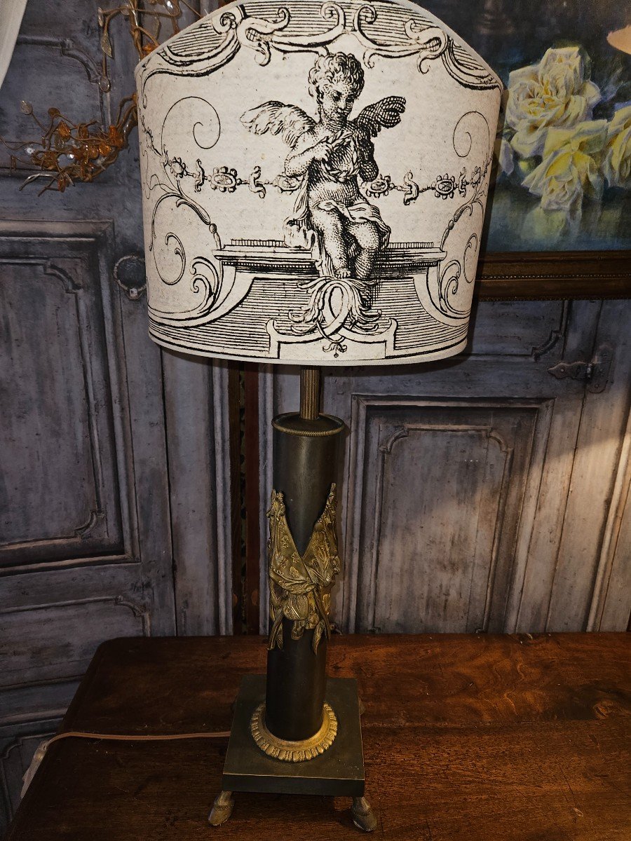 Empire Bronze Lamp
