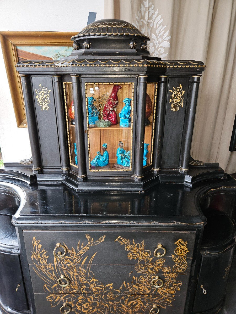 Meuble de salon attribué  à Louis Sue Et André Mare 1920-photo-1