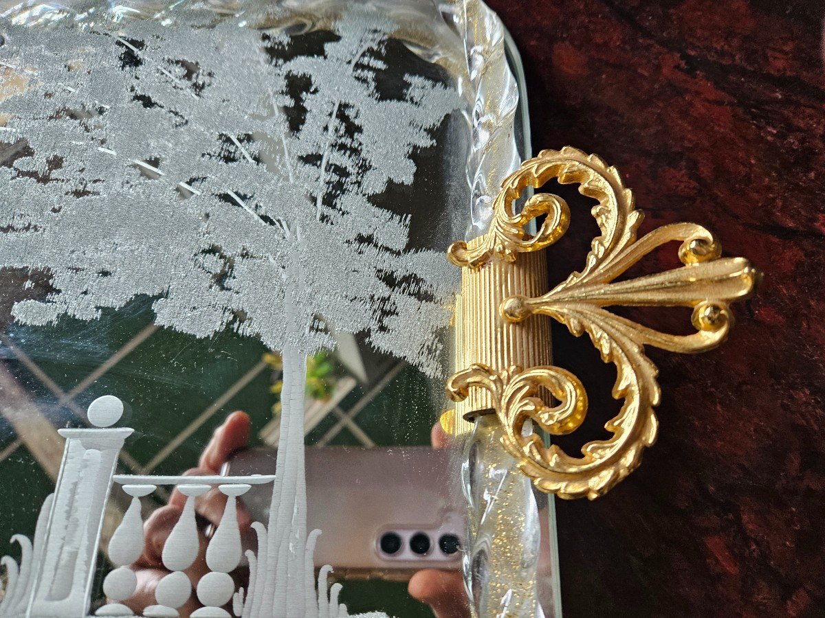 Venice Tray In Vintage Murano-photo-1