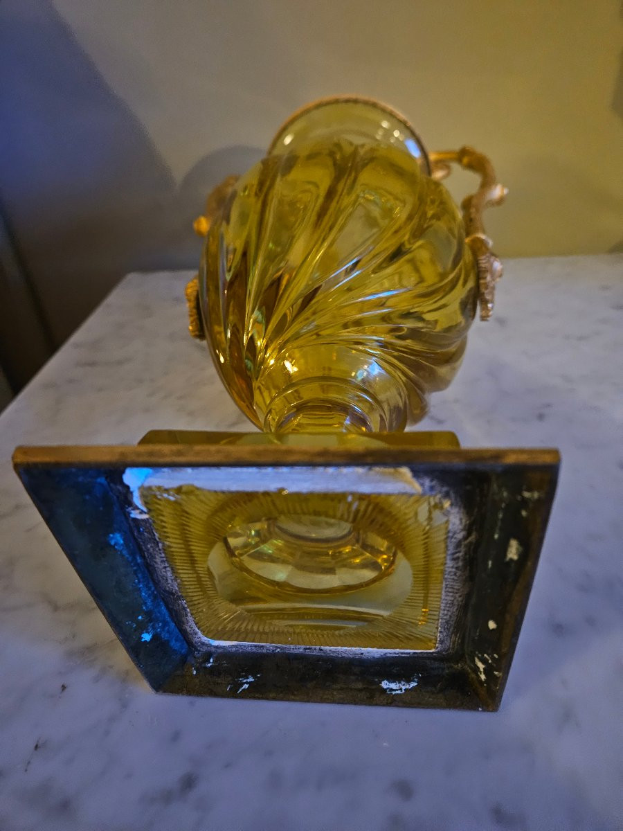 Vase medicis en cristal  -photo-1