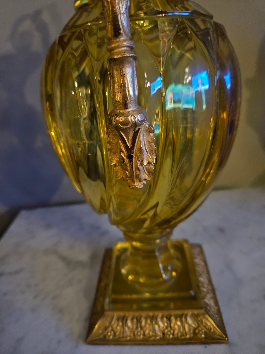 Vase medicis en cristal  -photo-4