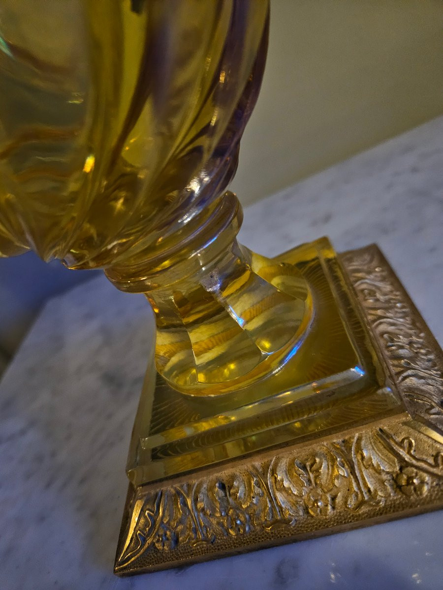 Vase medicis en cristal  -photo-5