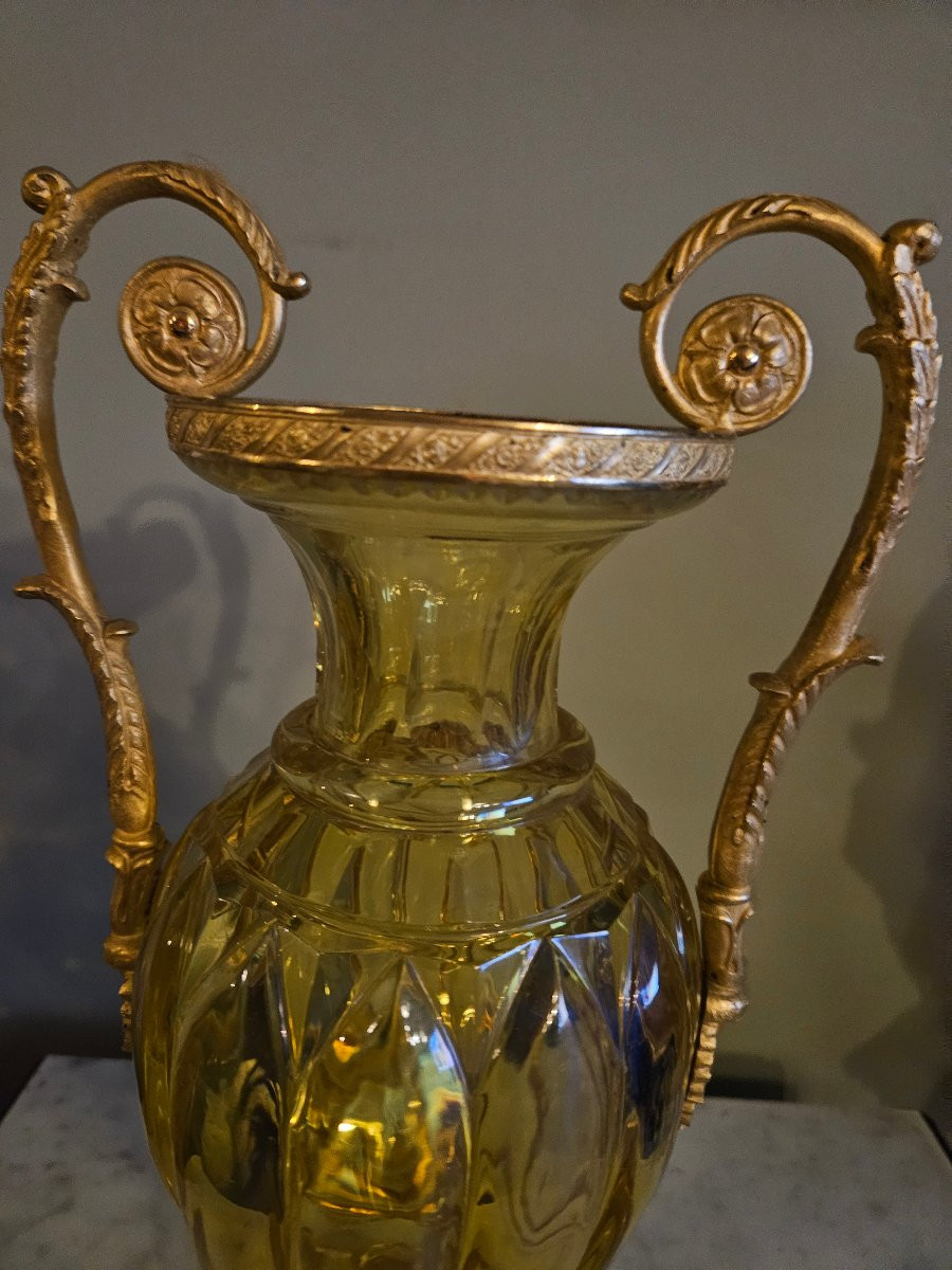 Vase medicis en cristal  -photo-8