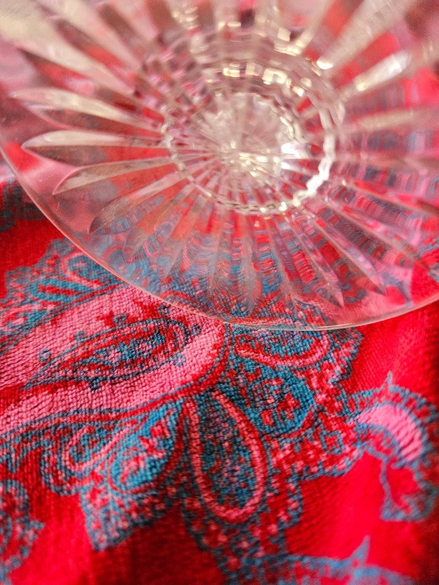 Service de 29   verres cristal  Saint  Louis  Tomy-photo-3