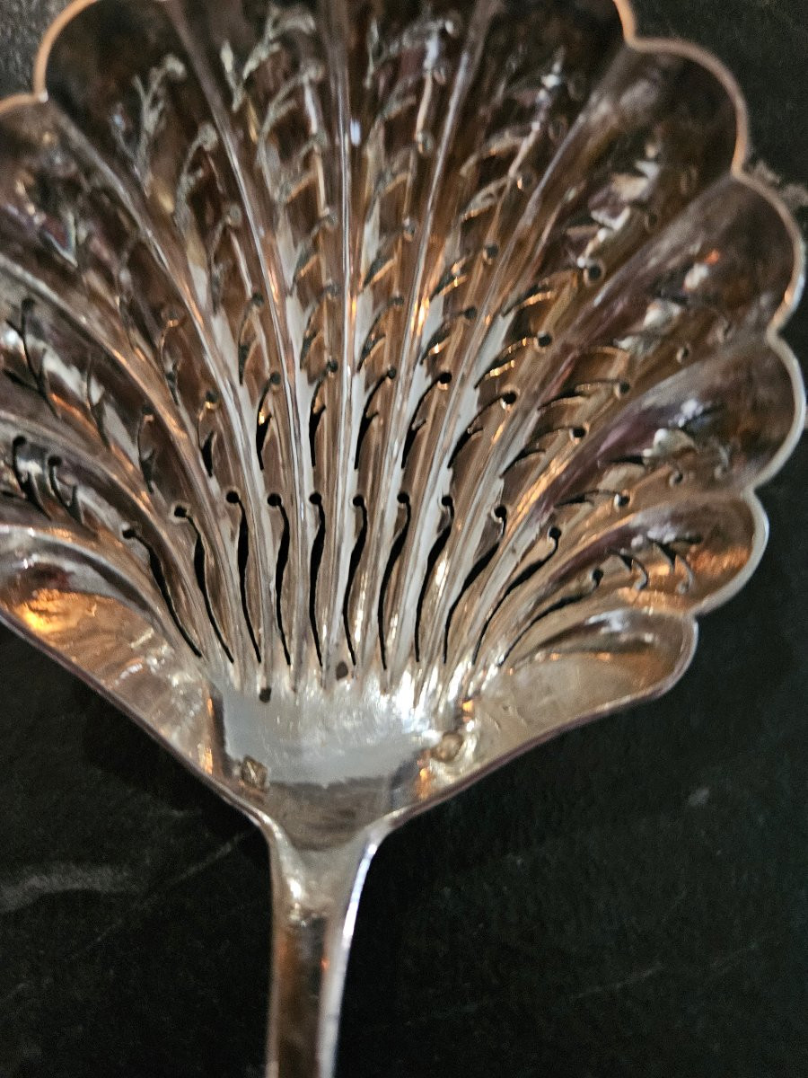 Sterling Silver Strawberry Shaker And Spoon -photo-2