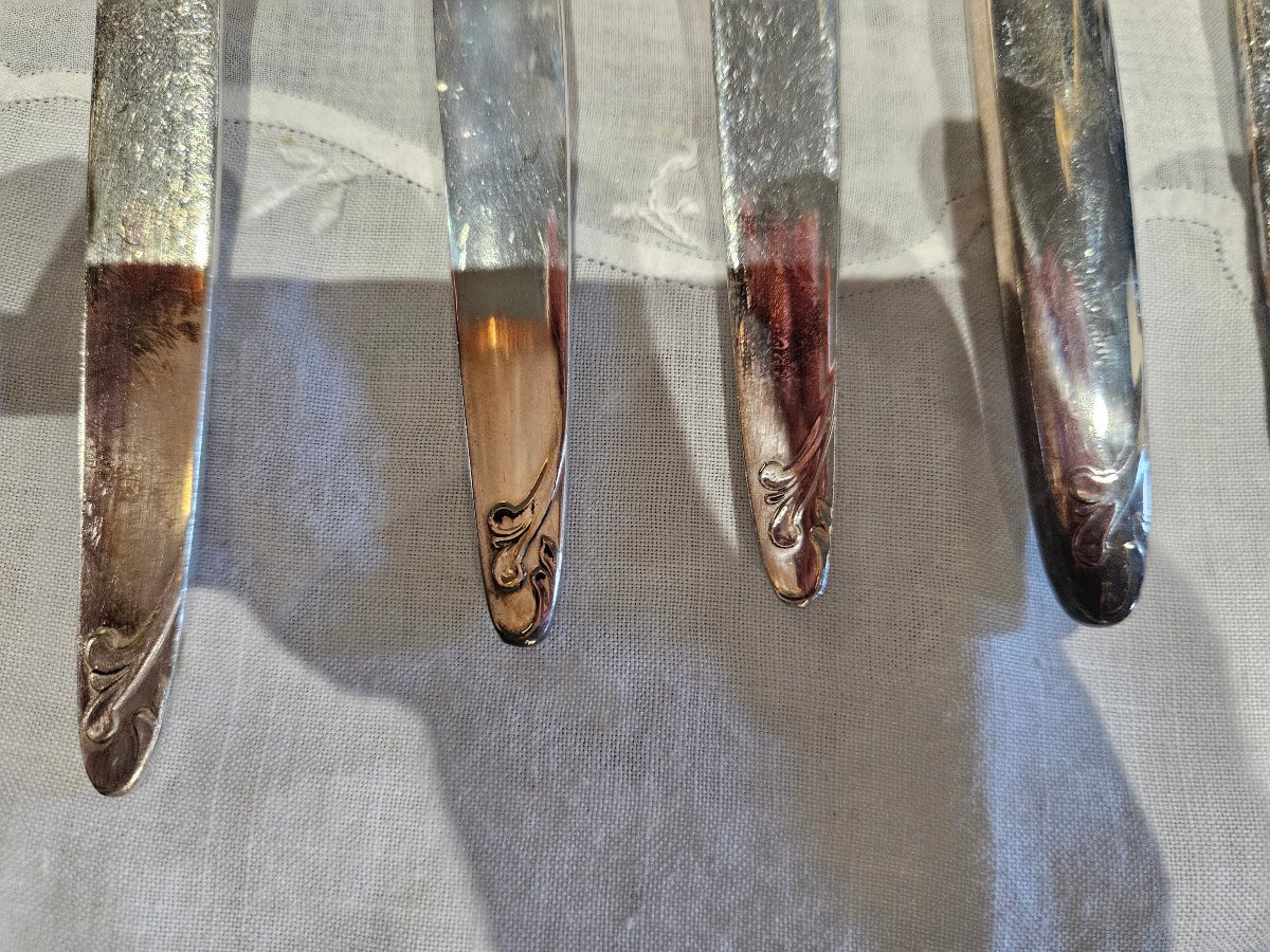 1950s Dixi Silver-plated Cutlery Set-photo-2