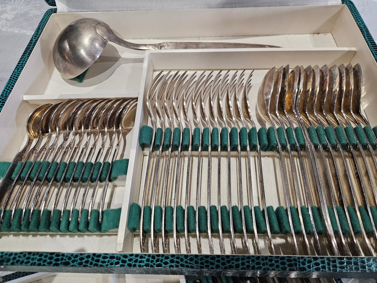 1950s Dixi Silver-plated Cutlery Set-photo-6