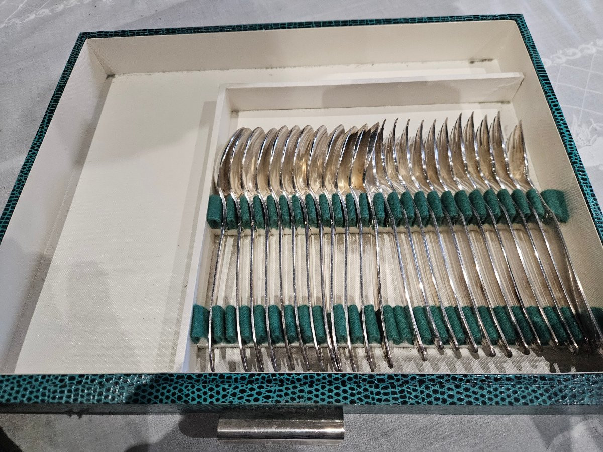 1950s Dixi Silver-plated Cutlery Set-photo-7