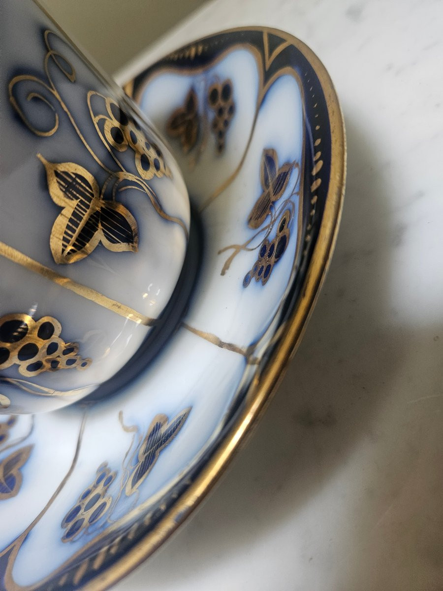 19th Century Porcelain Chocolate Cup-photo-4