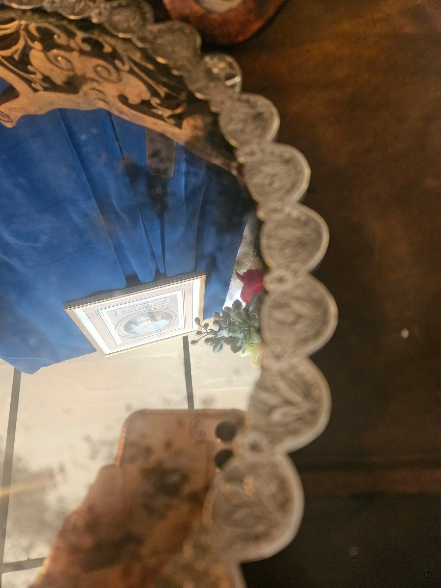 Ottoman Silver Mirror -photo-1