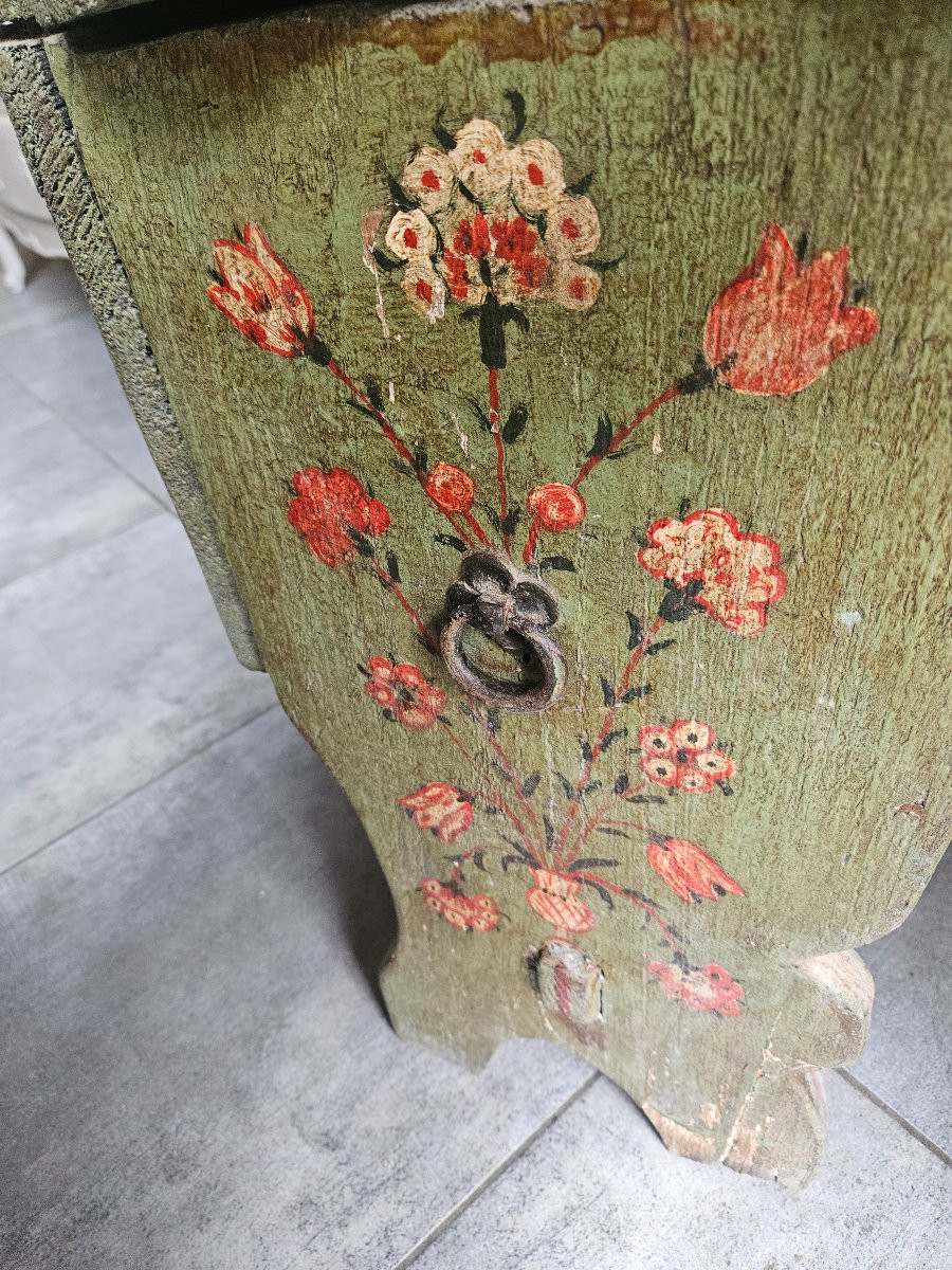  18th Century Alsatian Painted Chest-photo-3