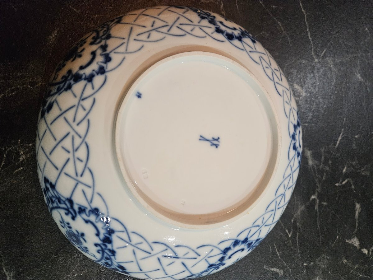  Meissen Porcelain Bowl, Blue Onion Pattern -photo-4