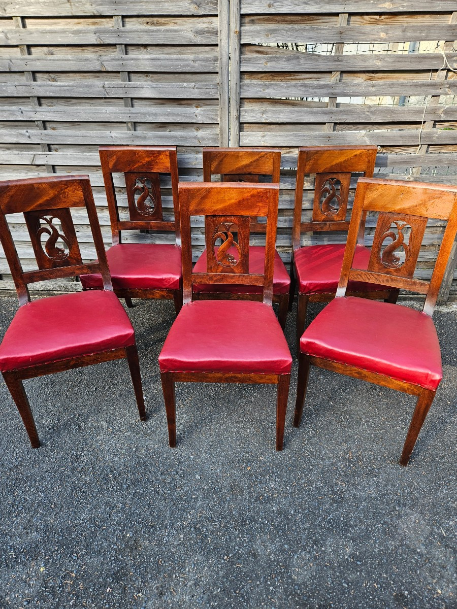 Set Of 6 Restaurant Chairs