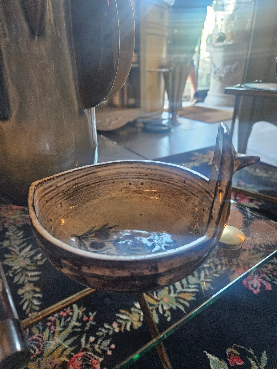 Ceramic Bird Bowl Gustave Reynaud-photo-8