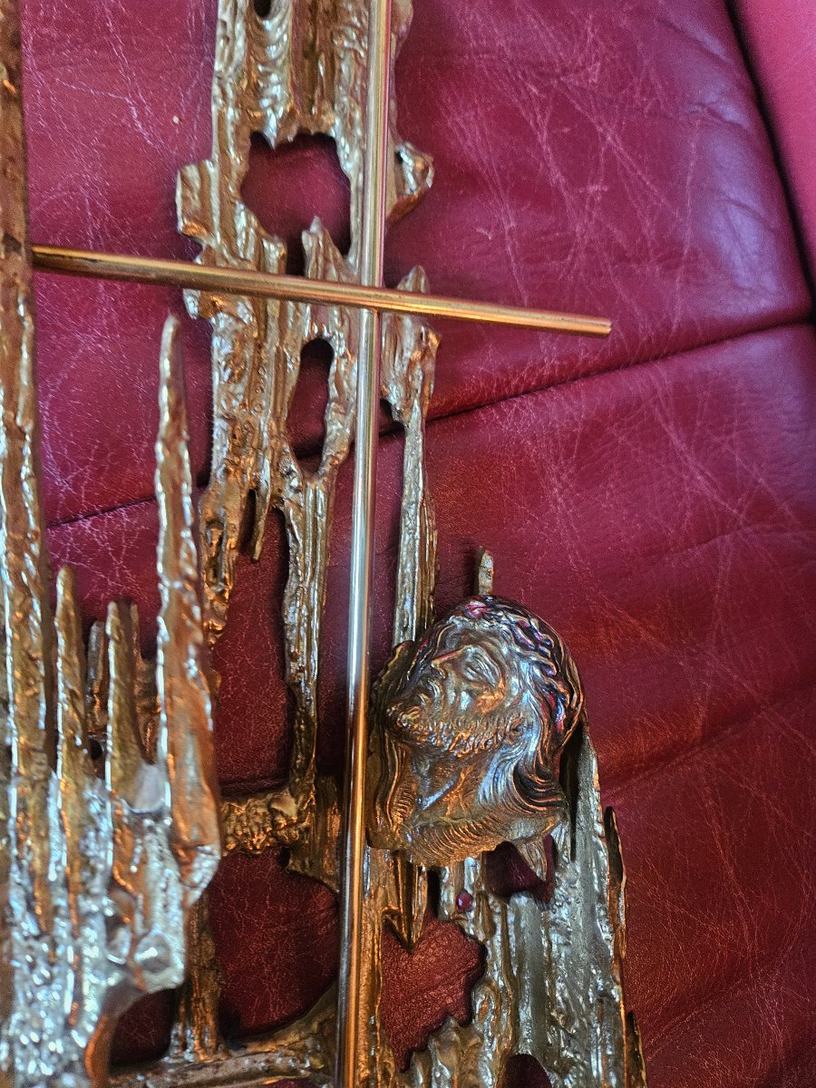 Bronze Crucifix, 1970 -photo-4