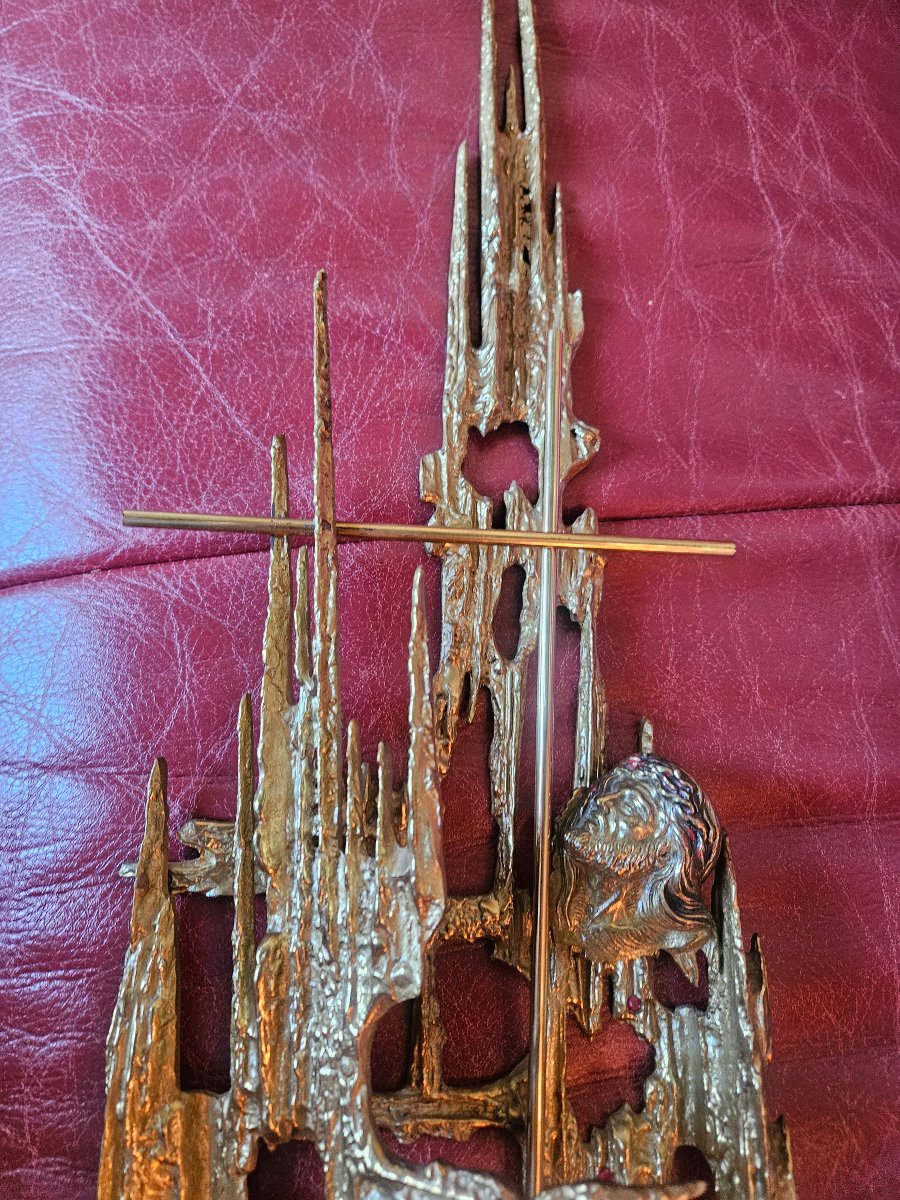 Bronze Crucifix, 1970 -photo-5