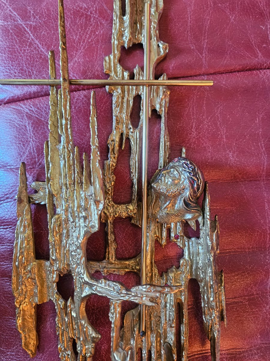 Bronze Crucifix, 1970 -photo-8