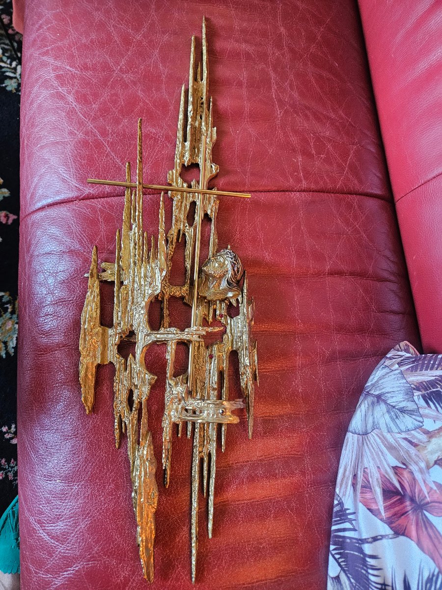 Bronze Crucifix, 1970 