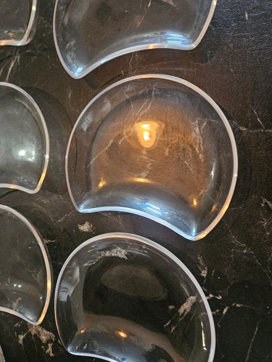 12 coupelles rognon Lalique france-photo-2