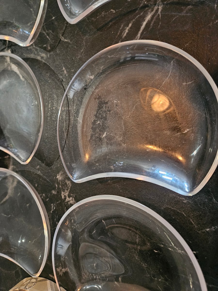12 coupelles rognon Lalique france-photo-6